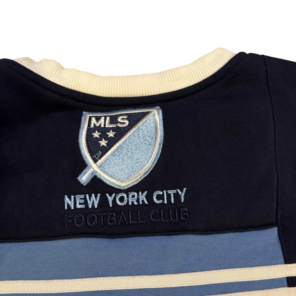 Grungy Gentlemen New York City FC Crewneck Sweater Multicolor Mens‎ XL MLS - Picture 9 of 12
